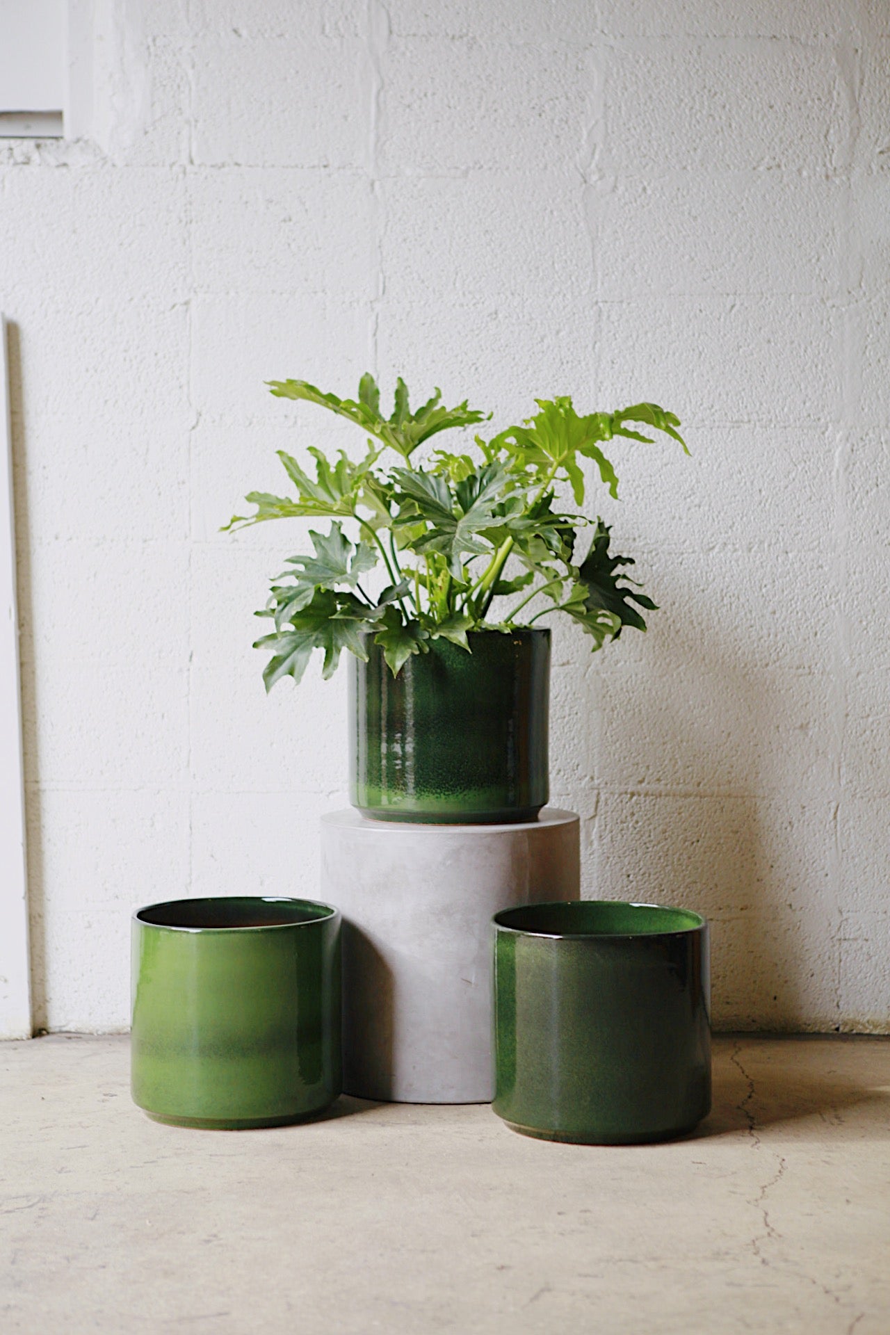 Clay Cylinder Planter