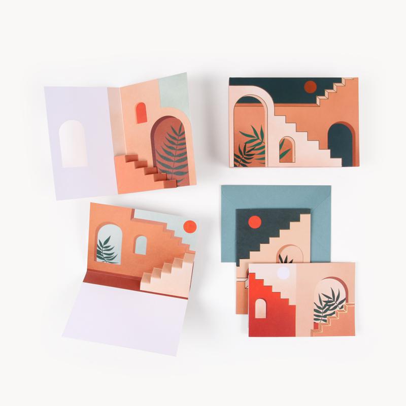 Staircases & Archways Pop Up Set