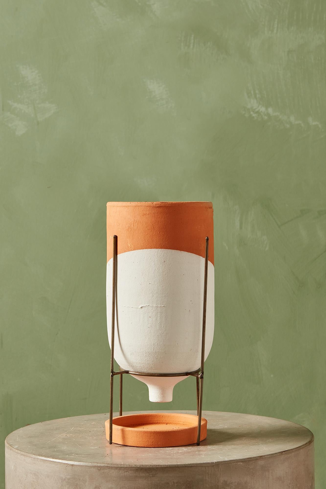 Clay Funnel Planter