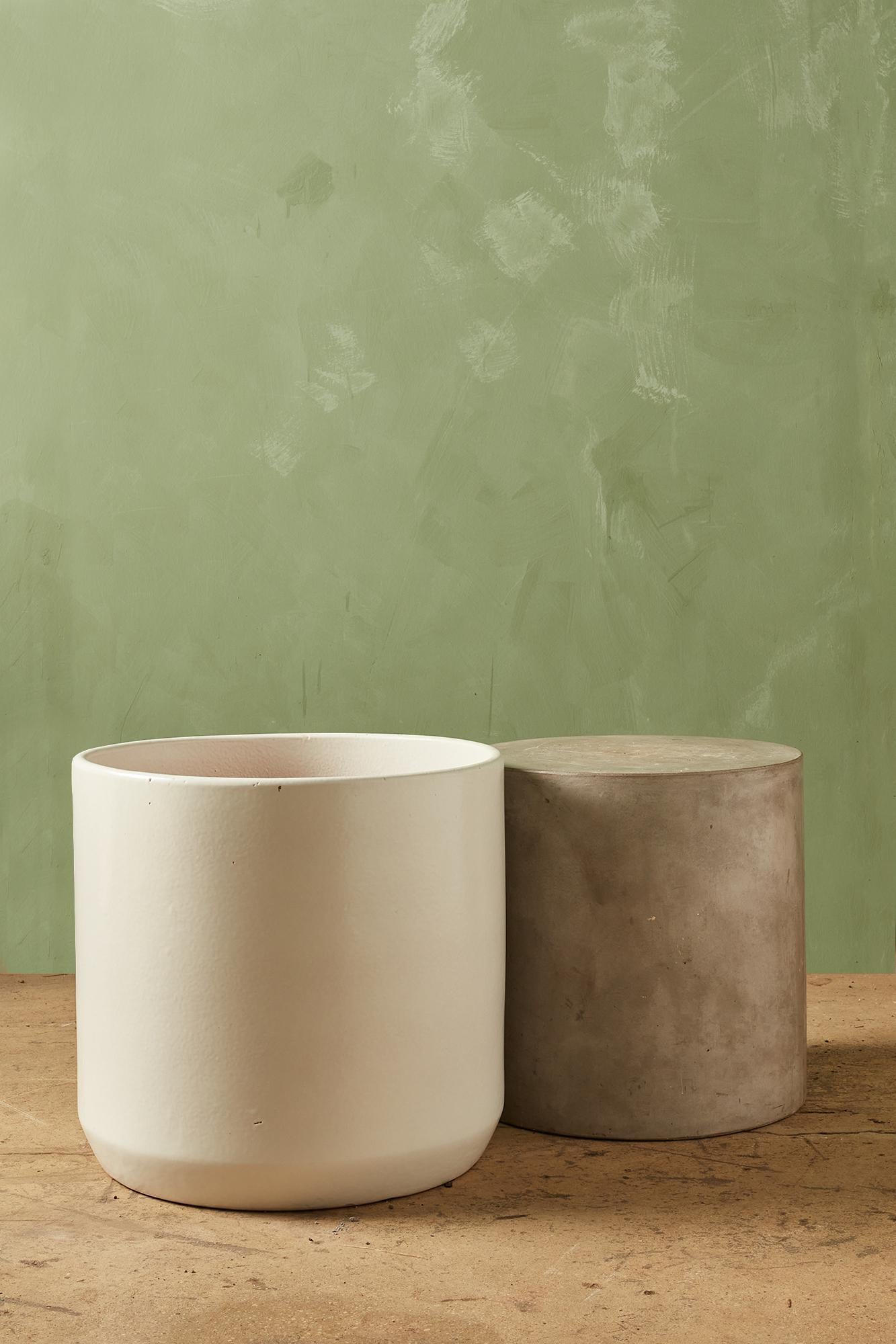 Clay Cylinder Planter