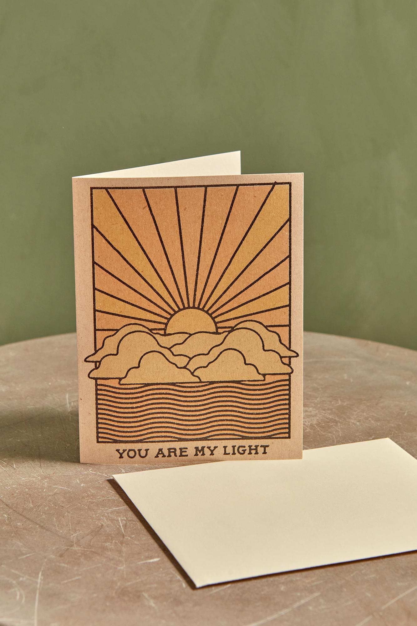 My Light Greeting Card