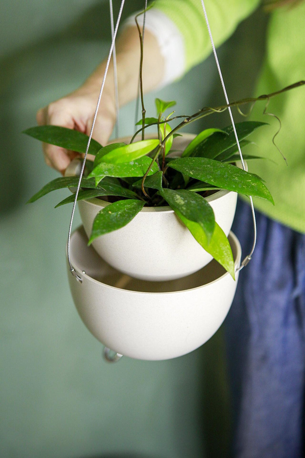 Kinto Hanging Pot Black 6.5