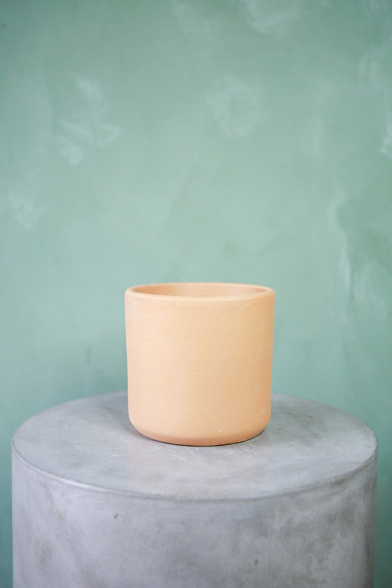 cylinder plant pot Clay Cylinder Planter