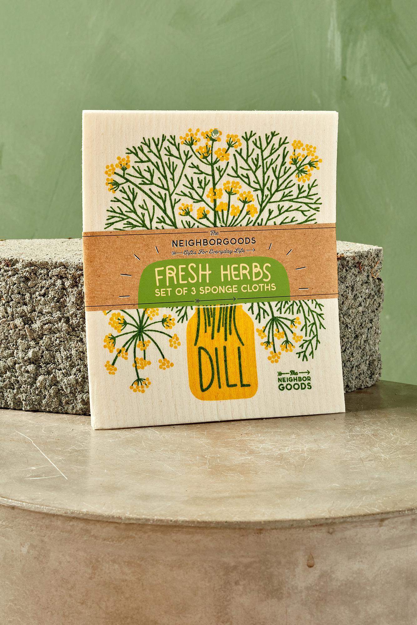 Sponge Cloth Set of 3