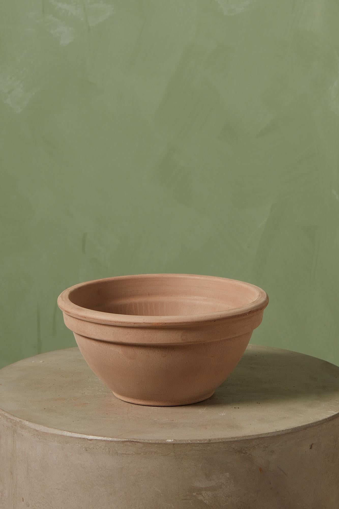 Terracotta Low Bowl