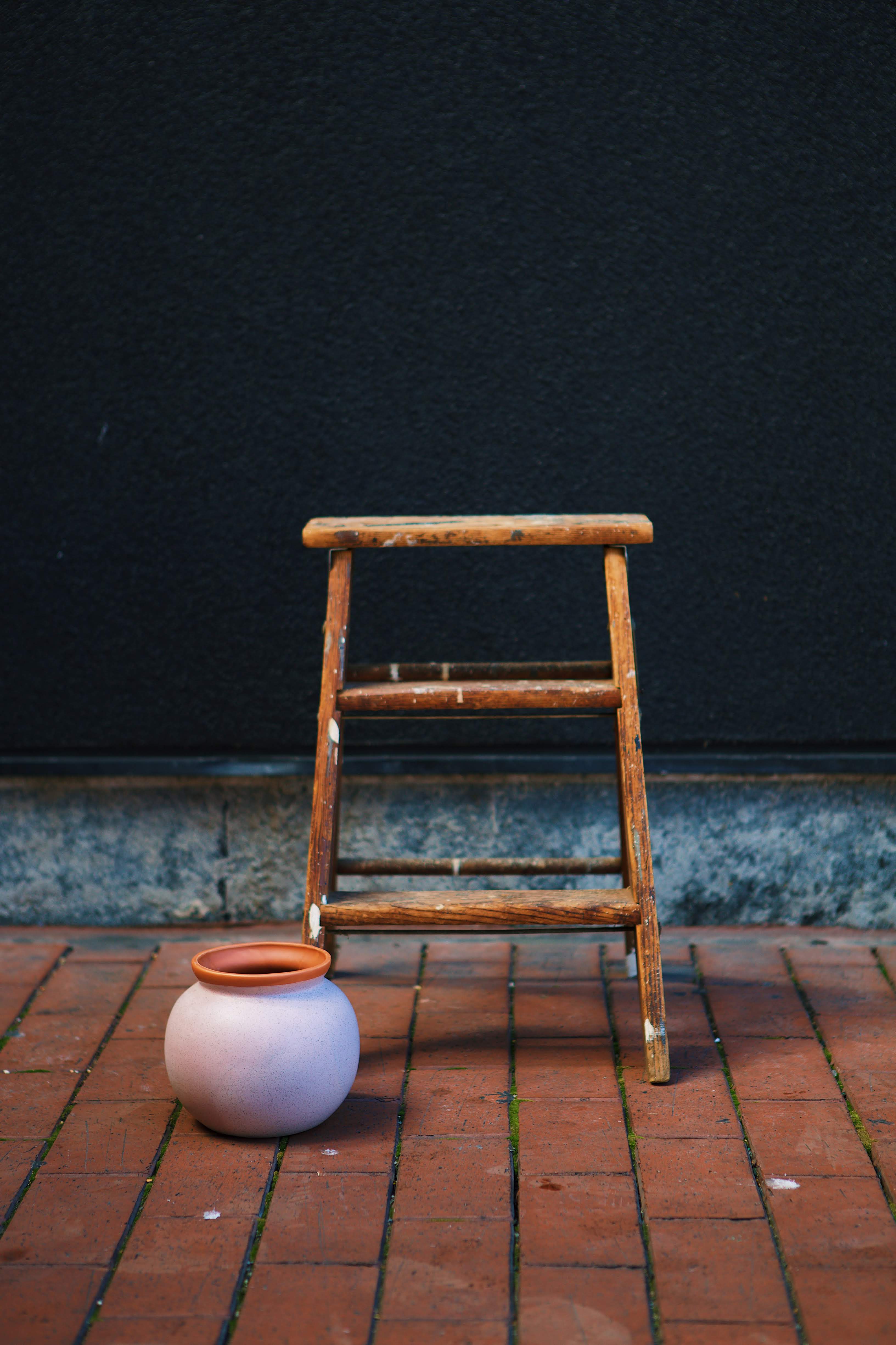 White Terracotta Planter