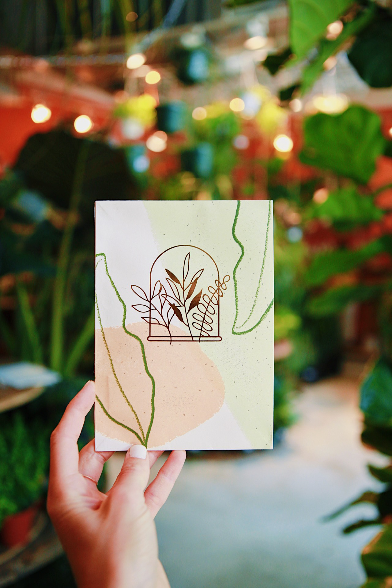 Terrarium Pop Up Card