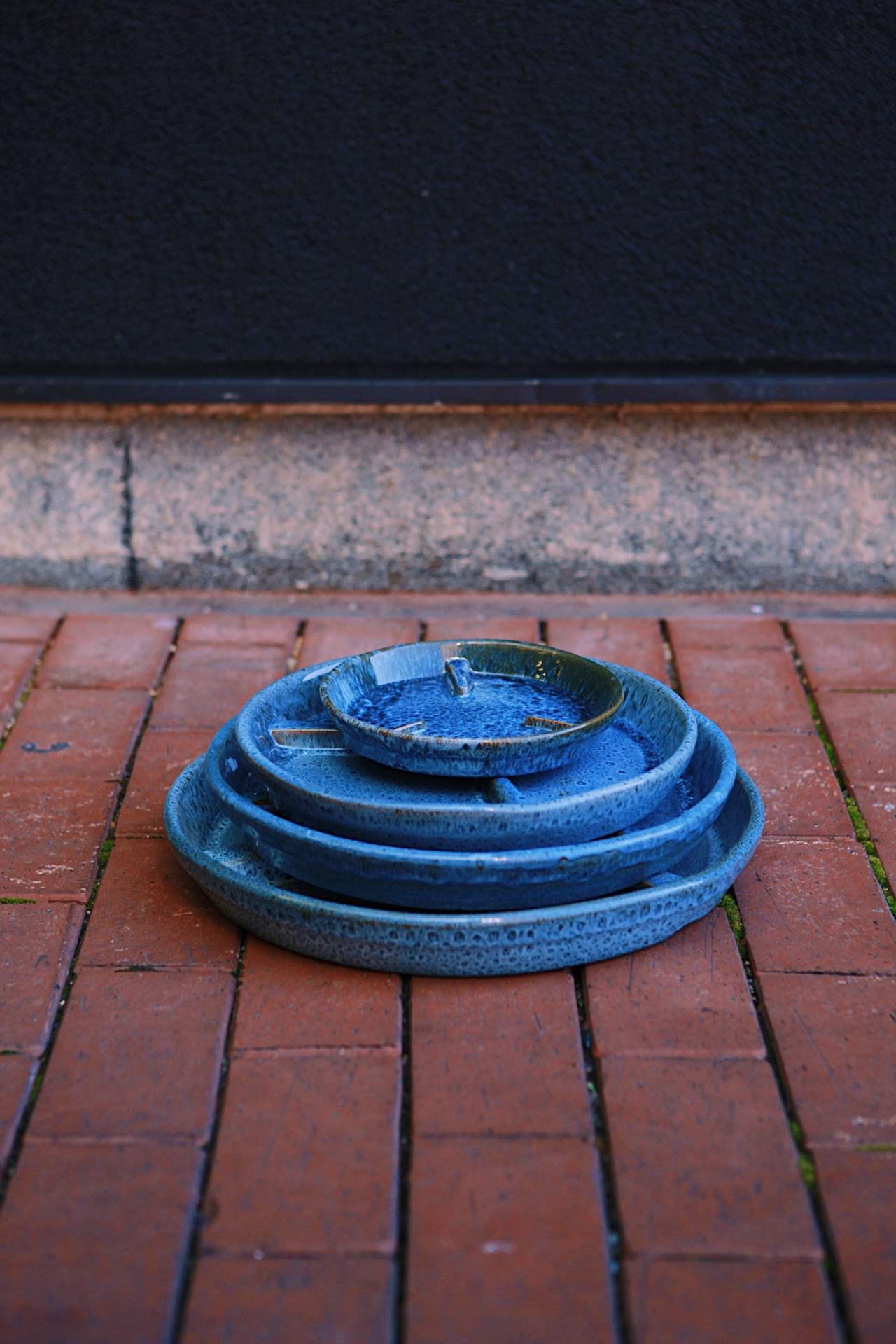 Clay Cylinder Saucer