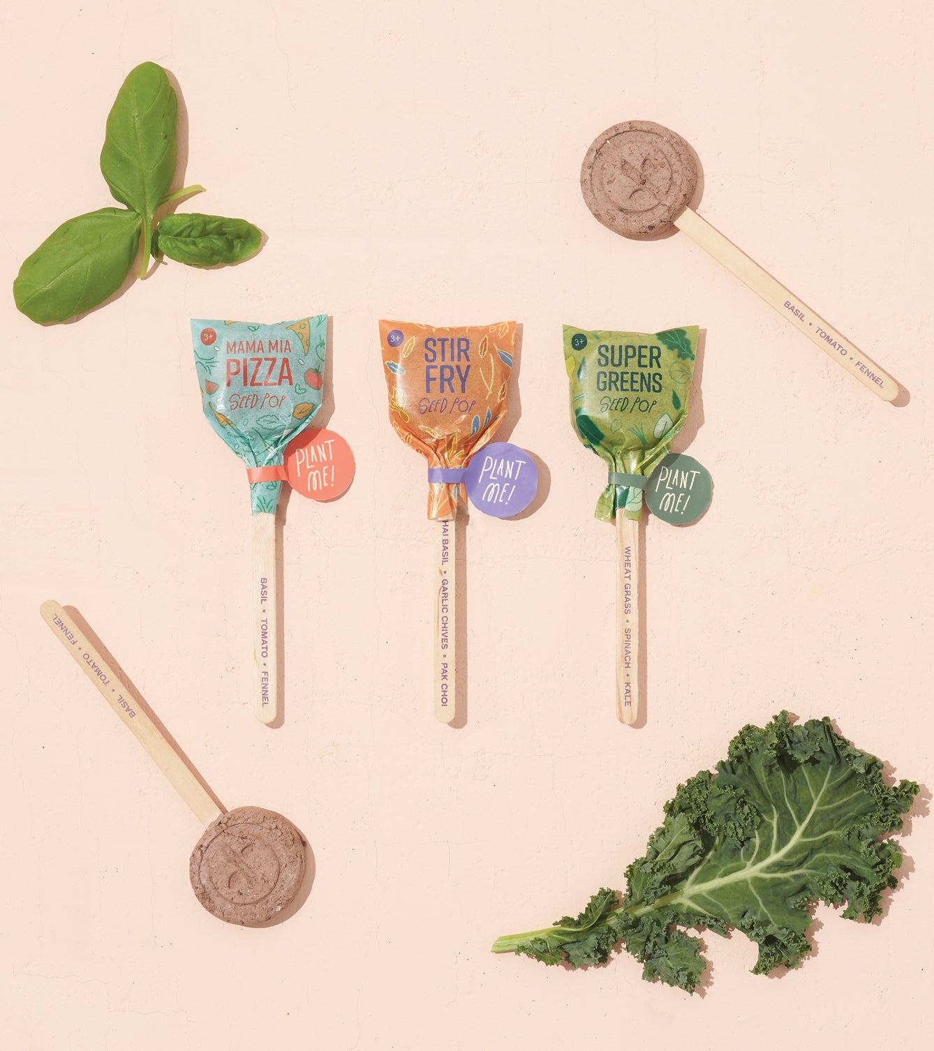 Culinary Seed Lollipops